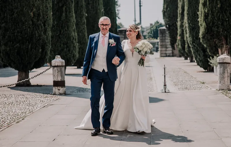 Luigi e Valentina a Villa Fenaroli – la cerimonia in chiesa, foto 3