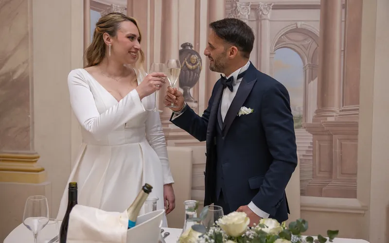 Luigi e Valentina a Villa Fenaroli – la cena, foto 5