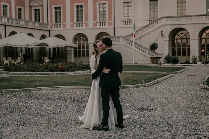 Luigi e Valentina a Villa Fenaroli – ritratti al tramonto, foto 1
