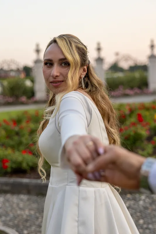 Luigi e Valentina a Villa Fenaroli – ritratti al tramonto, foto 2