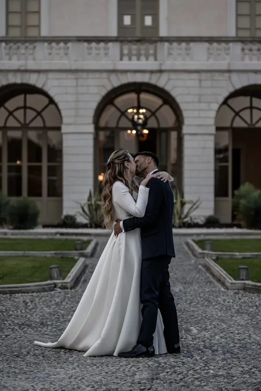 Luigi e Valentina a Villa Fenaroli – ritratti al tramonto, foto 6