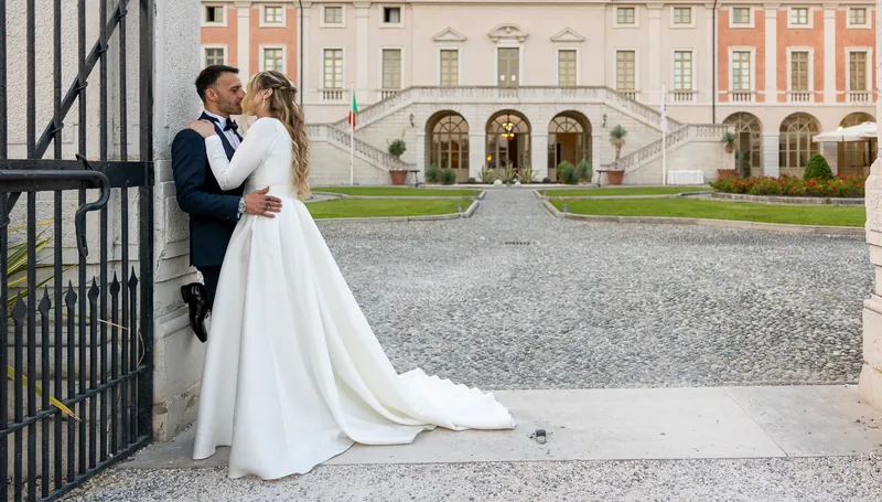 Luigi e Valentina a Villa Fenaroli – ritratti al tramonto, foto 8