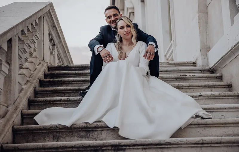 Luigi e Valentina a Villa Fenaroli – ritratti al tramonto, foto 12