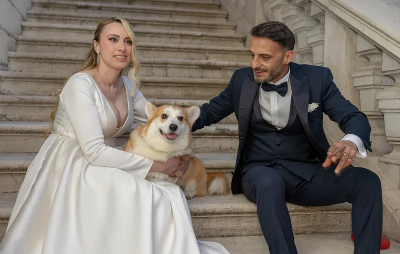 Luigi e Valentina a Villa Fenaroli – ritratti al tramonto, foto 16