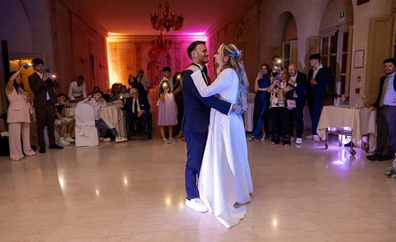 Luigi e Valentina a Villa Fenaroli – torta, primo ballo e bouquet, foto 6