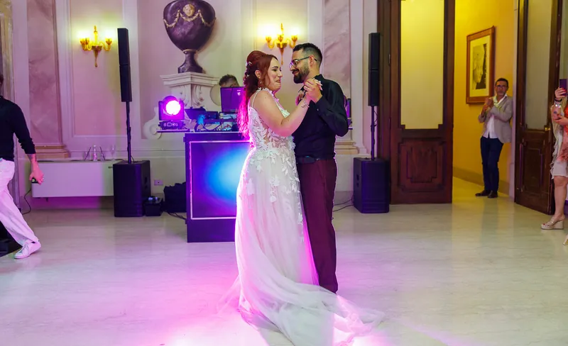 Marina e Federico a Villa Fenaroli – primo ballo e festa, foto 2