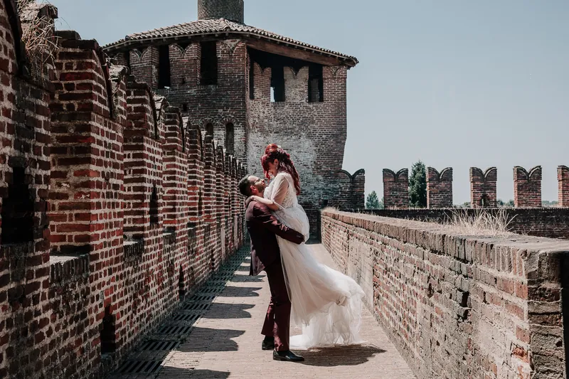 Marina e Federico a Villa Fenaroli – ritratti tra le mura del castello, foto 1