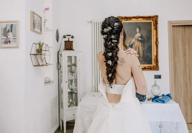Miriam e Antonino a Villa Fenaroli – i preparativi della sposa, foto 11