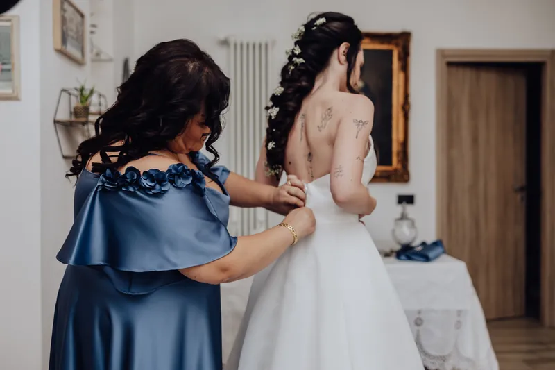 Miriam e Antonino a Villa Fenaroli – i preparativi della sposa, foto 13