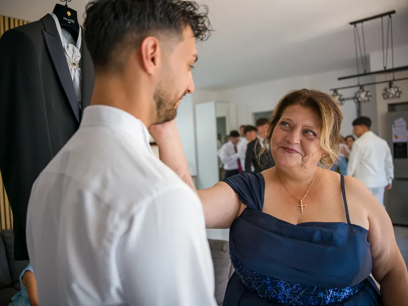 Miriam e Antonino a Villa Fenaroli – i preparativi dello sposo, foto 5