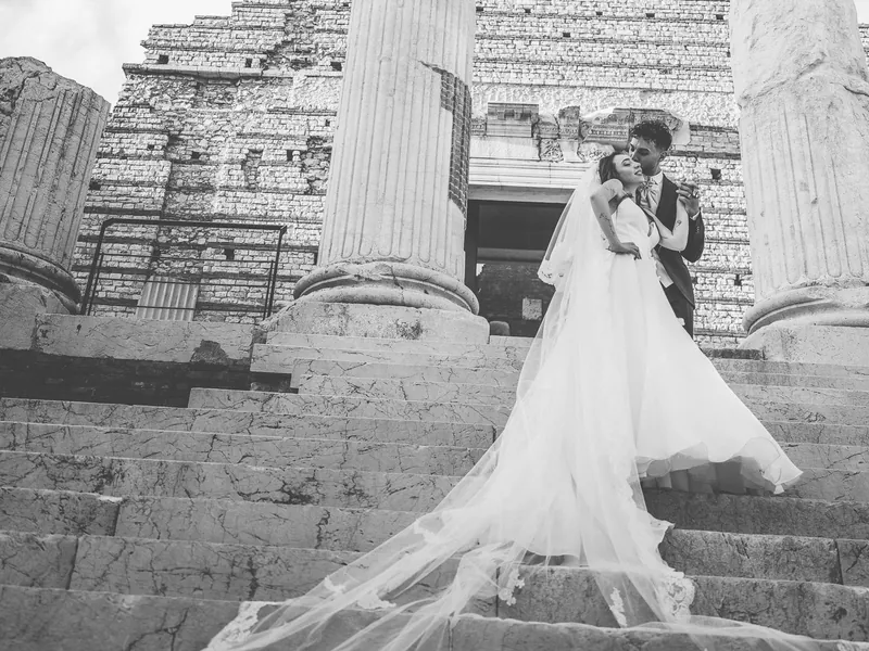 Miriam e Antonino a Villa Fenaroli – ritratti in città, foto 9