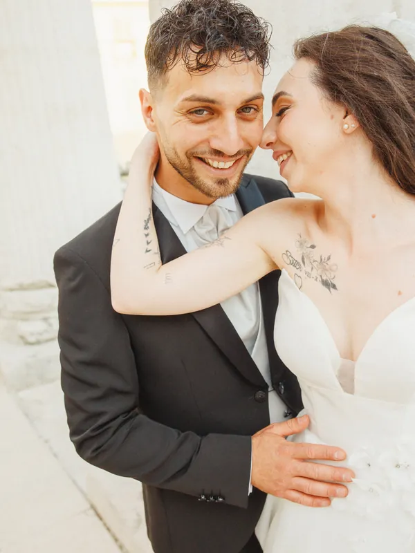 Miriam e Antonino a Villa Fenaroli – ritratti in città, foto 11
