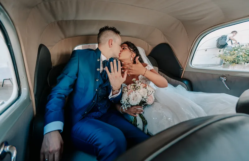 Yesmina e Alessandro a Villa Malliana – la cerimonia in chiesa, foto 17