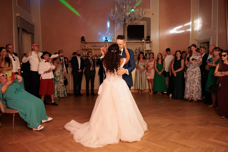 Yesmina e Alessandro a Villa Malliana – primo ballo e festa, foto 4