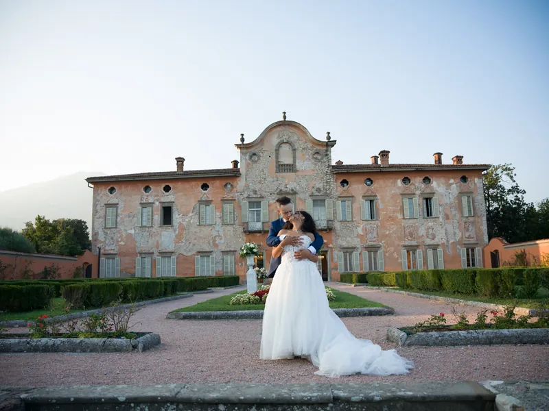 Yesmina e Alessandro a Villa Malliana – tramonto nel giardino all’italiana, foto 6