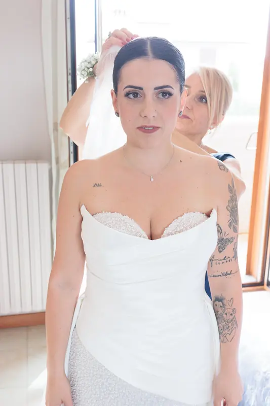 Fabiana e Nicola a Villa Toscanini – i preparativi, foto 18