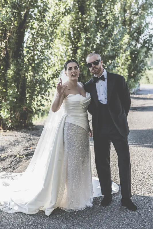 Fabiana e Nicola a Villa Toscanini – i ritratti degli sposi, foto 1