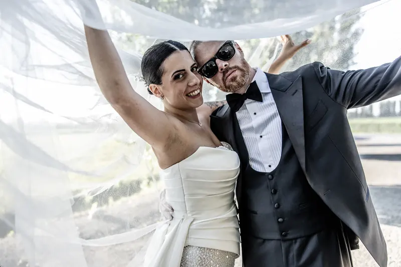 Fabiana e Nicola a Villa Toscanini – i ritratti degli sposi, foto 3