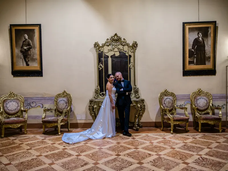 Fabiana e Nicola a Villa Toscanini – i ritratti degli sposi, foto 6
