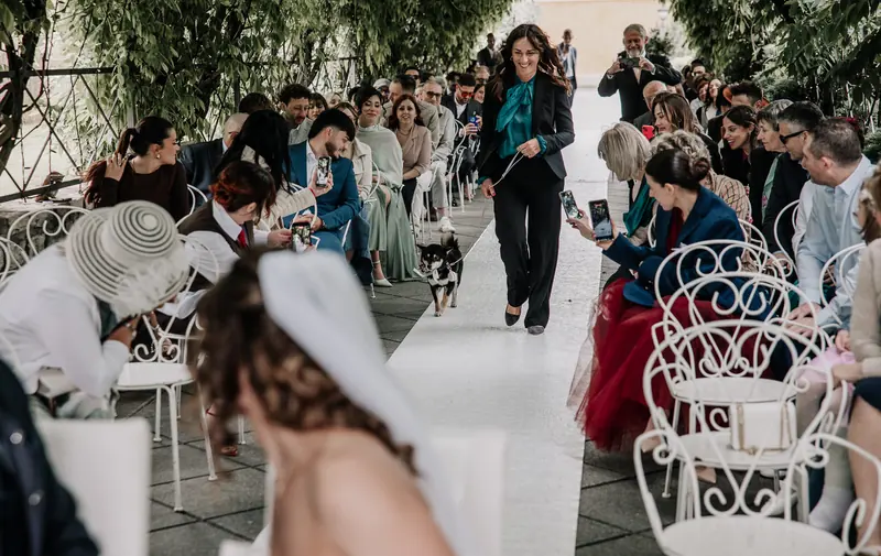 Elena e Dylan a Villa Valenca – la cerimonia sotto il pergolato, foto 9
