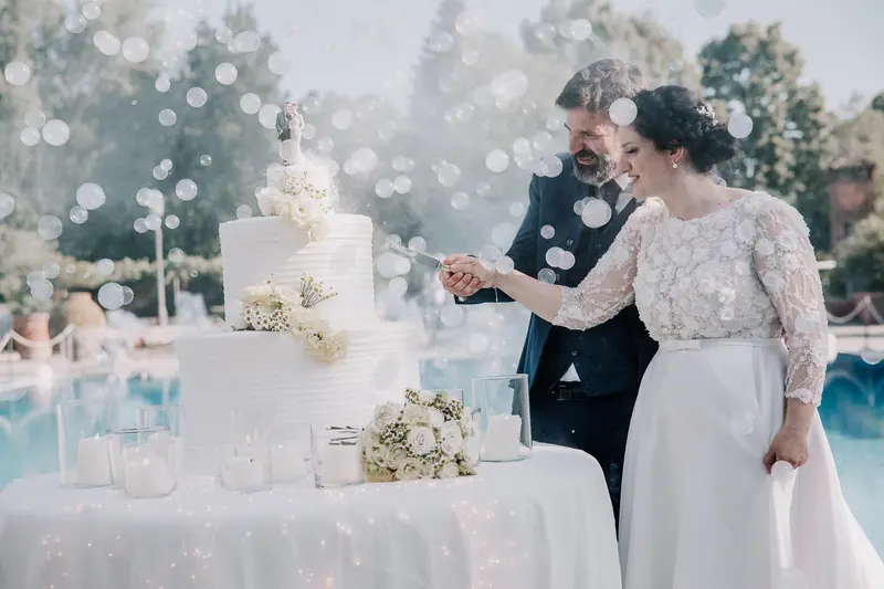 Gerta e Luca a Villa Valenca – la torta, foto 1