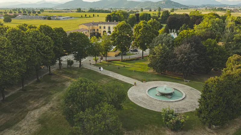 Gerta e Luca a Villa Valenca – villa valenca dal drone, foto 3