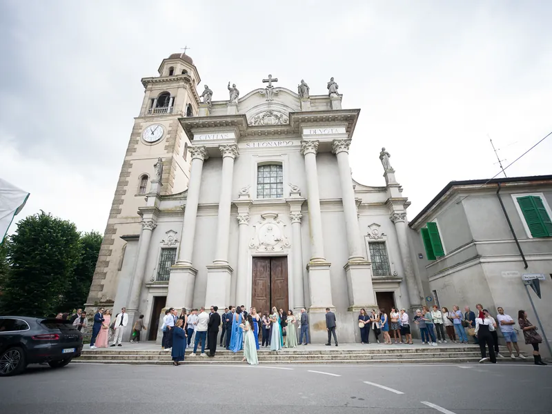 Josephine e Alex a Villa Zaccaria – la cerimonia in chiesa, foto 1