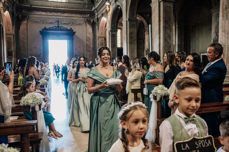 Josephine e Alex a Villa Zaccaria – la cerimonia in chiesa, foto 2