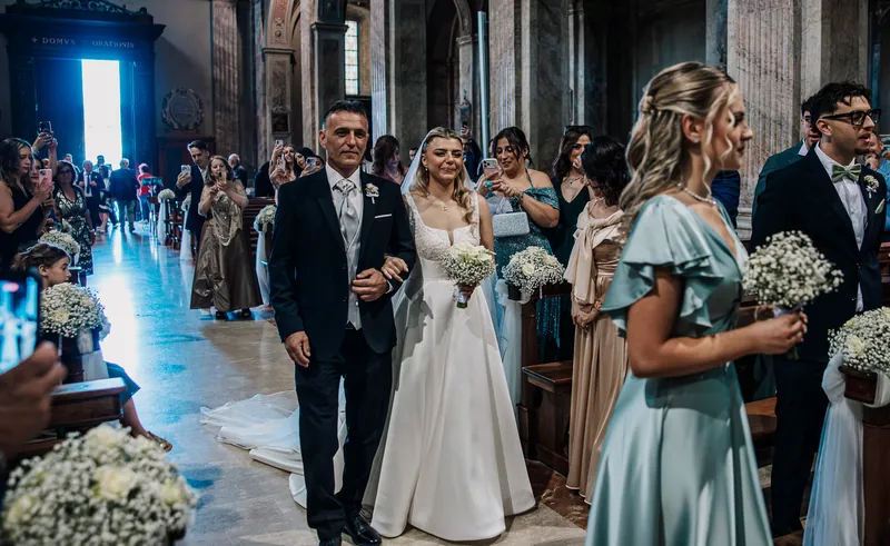 Josephine e Alex a Villa Zaccaria – la cerimonia in chiesa, foto 3
