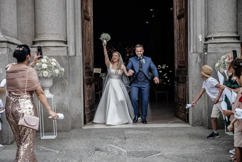 Josephine e Alex a Villa Zaccaria – la cerimonia in chiesa, foto 15