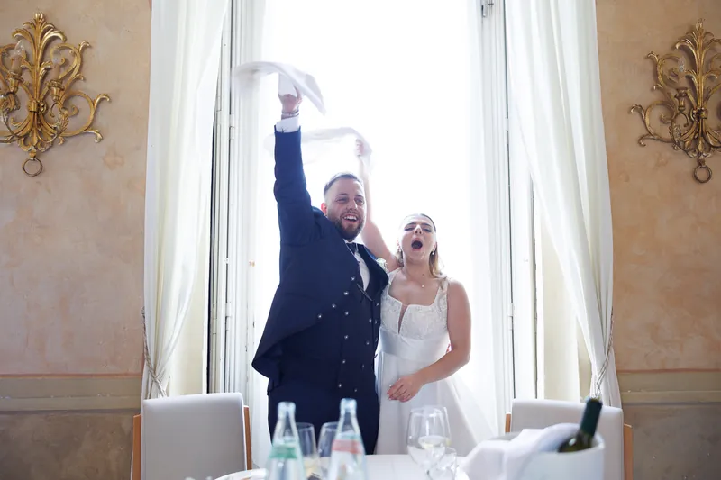 Josephine e Alex a Villa Zaccaria – l’ingresso nel salone, foto 2