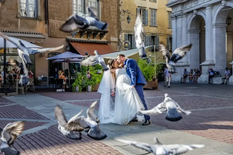 Il matrimonio di Olga e Mirko, Osteria della Brughiera a Villa D’alme