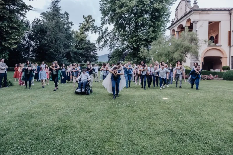 Il matrimonio di Paola e Stefano, Villa Calini