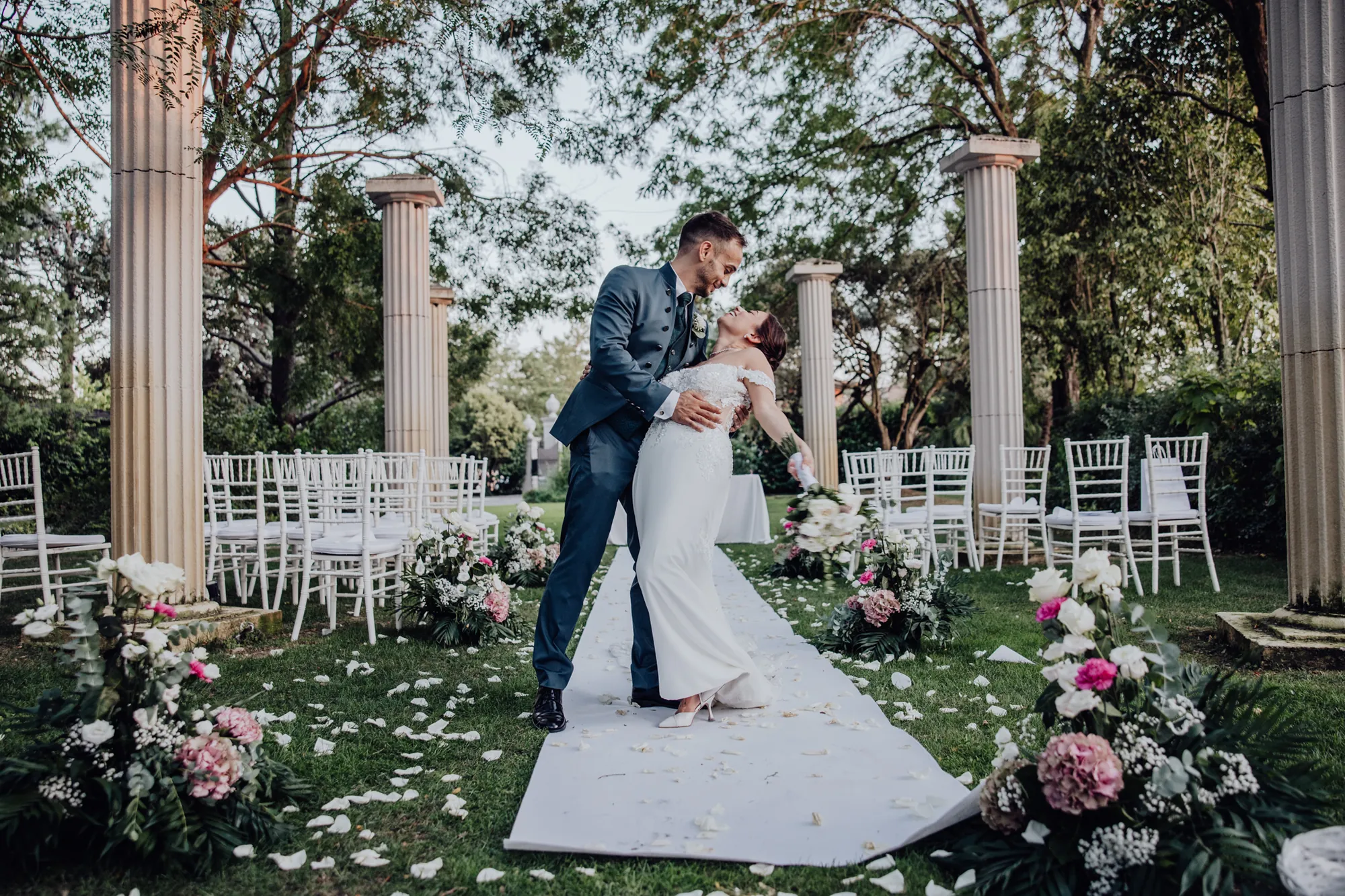 Foto matrimonio Villa Adele 3