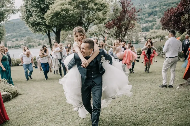 Matrimonio a Tenuta La Laguna: Fabiana e Matteo