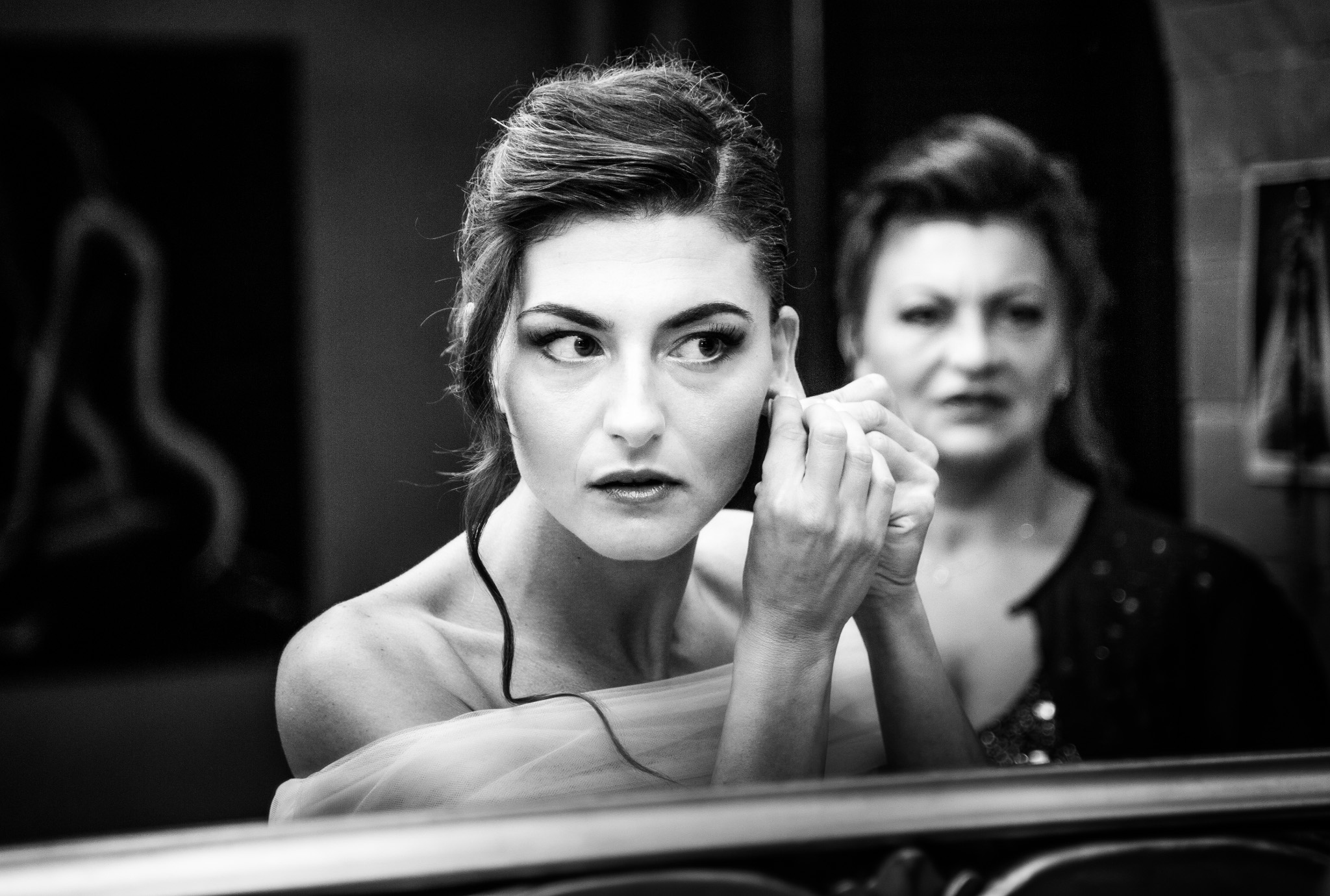 Fotografo preventivo Bianco e nero Stile Onirico