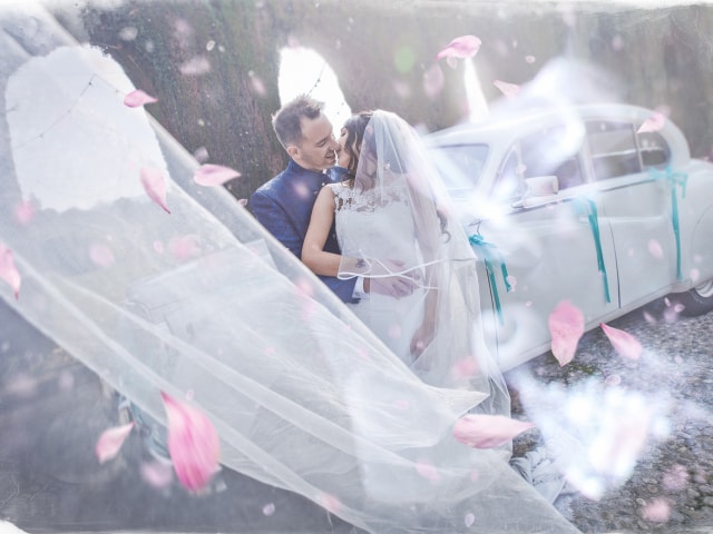 Stefania e Luca a Villa Baiana