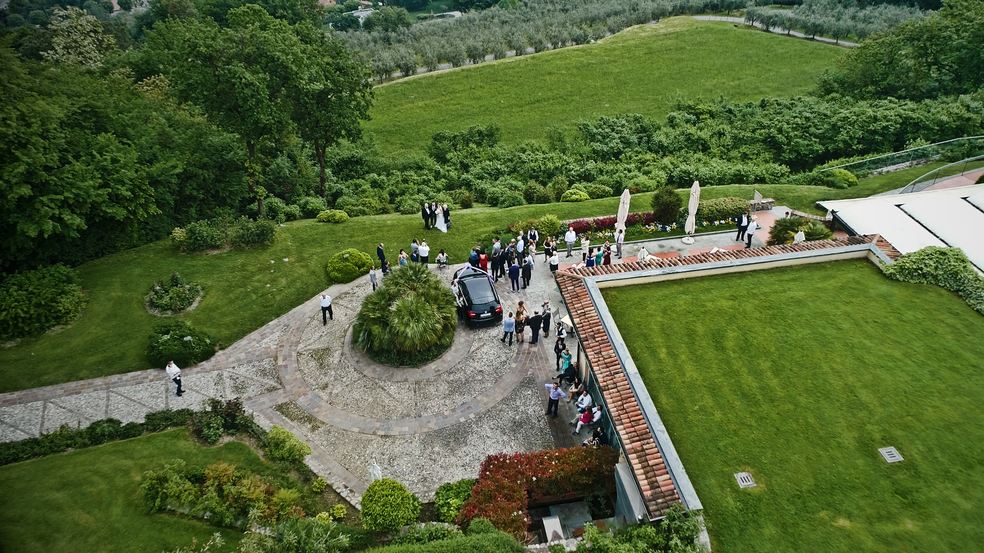 Drone Relais Mirabella Drone Lago Matrimonio