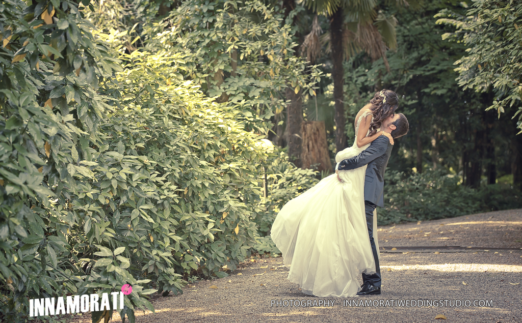 Esterno, Sposi - Location Villa Suardi