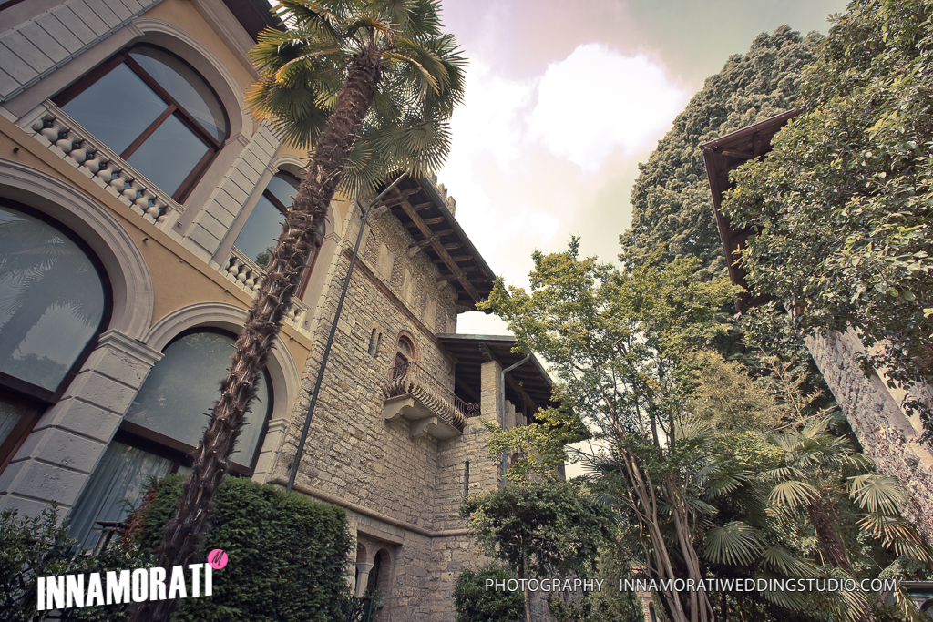 Esterno, Sposi - Location Villa Suardi