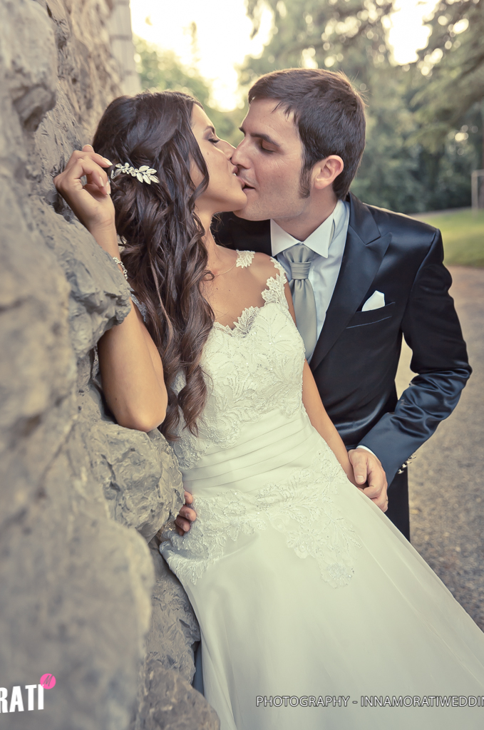 Esterno, Sposi - Location Villa Suardi