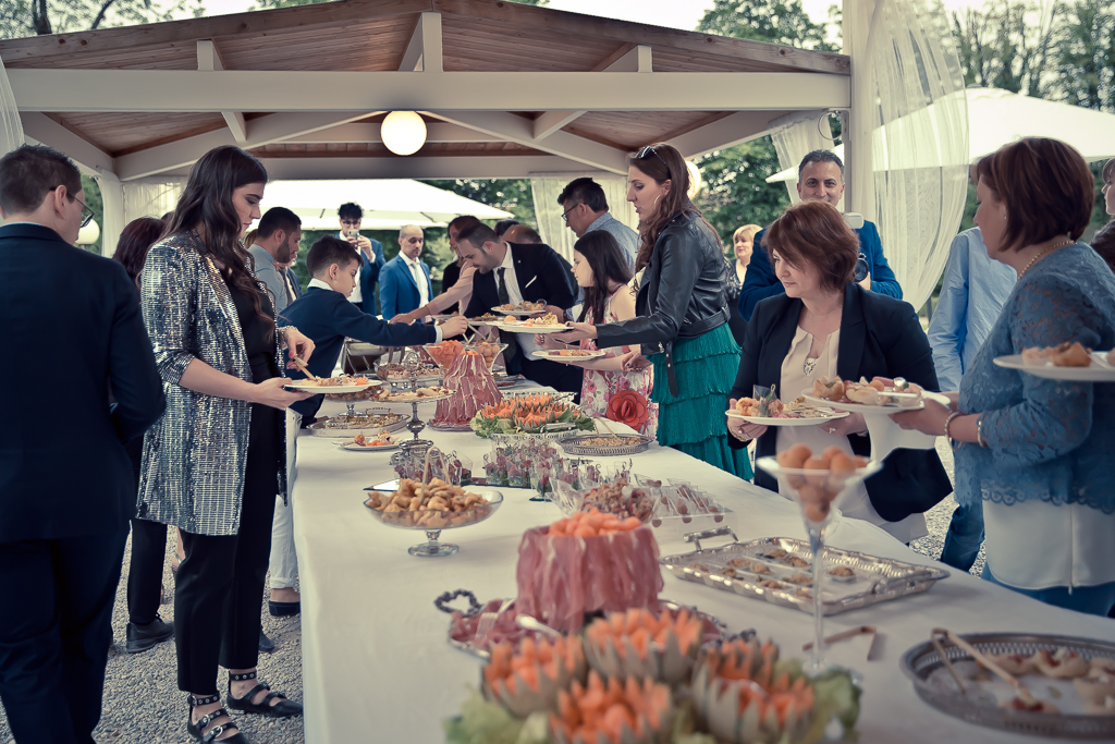 Buffet - Villa Zaccaria - degustazione