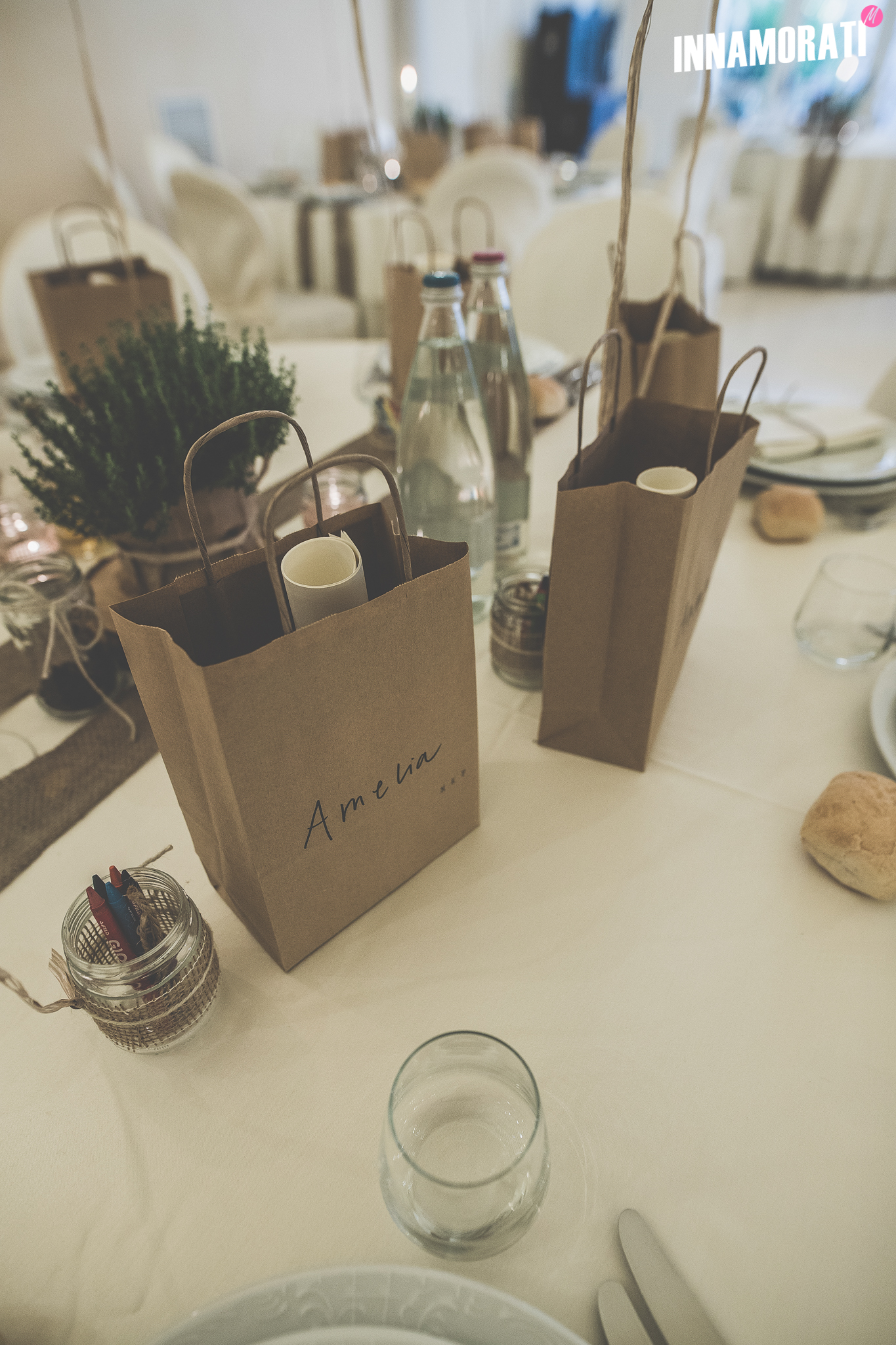 Decorazione tavola nozze