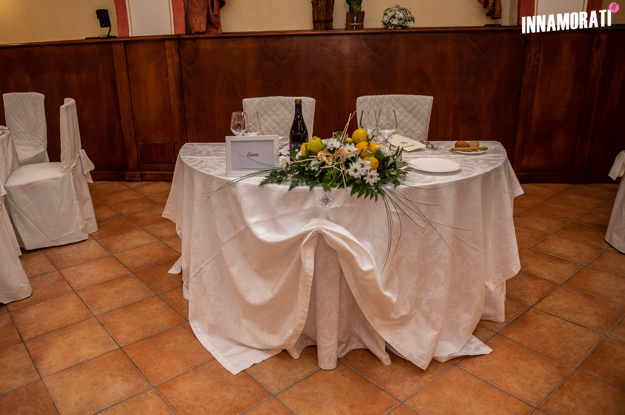 tavolo sposi matrimoniale