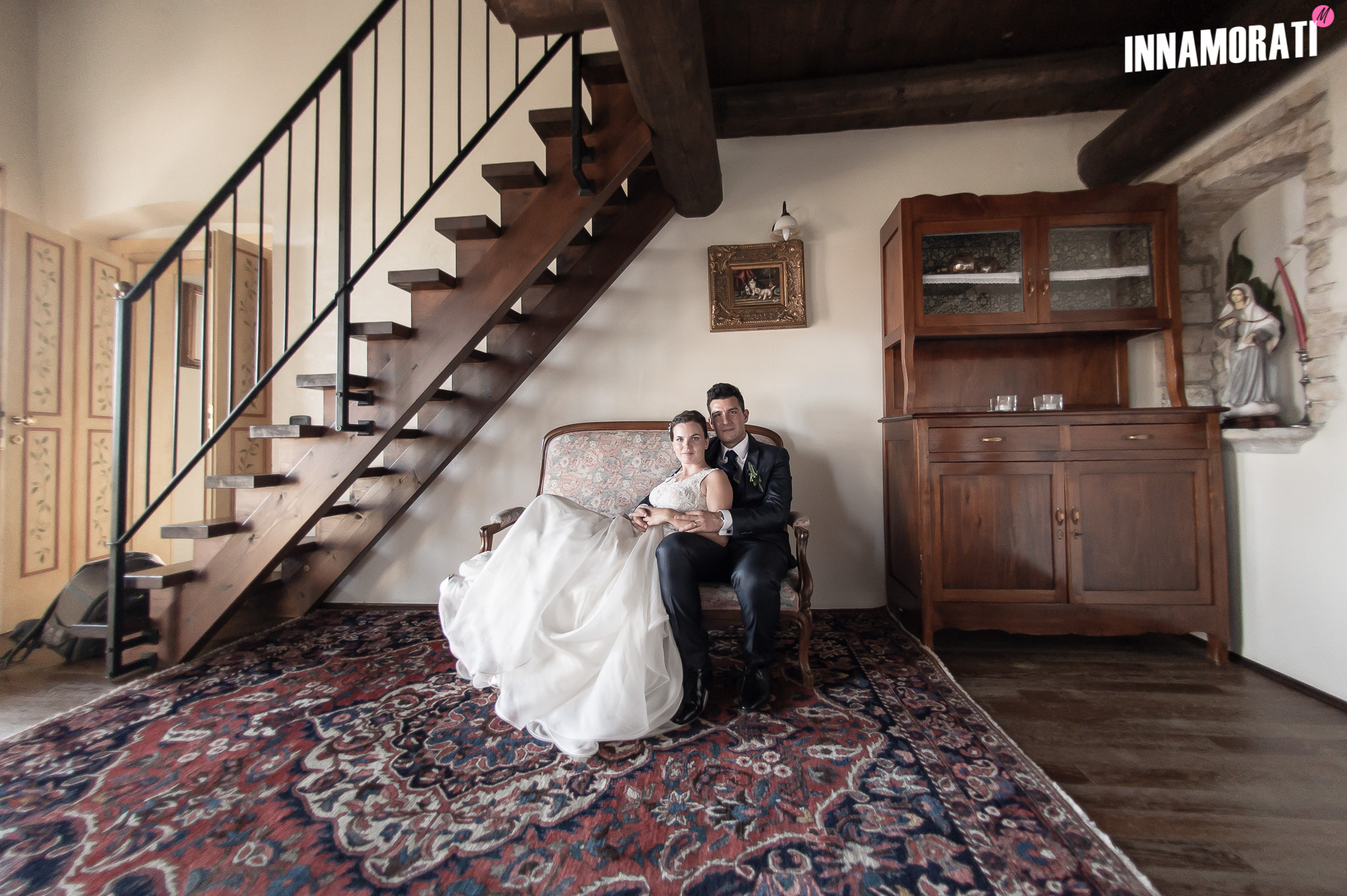 Cascina San Zago salotto