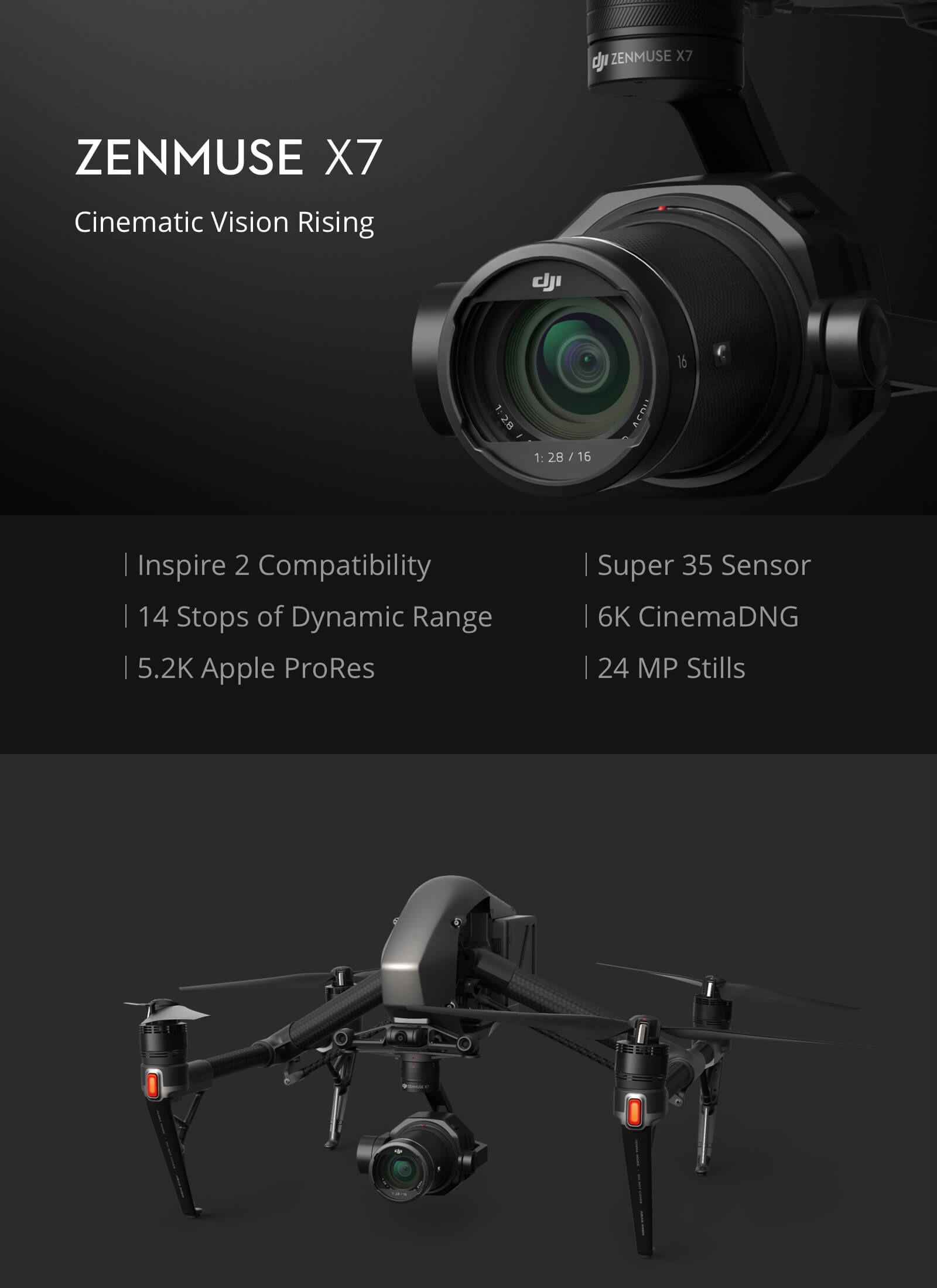 Riprese video Drone 6k 
