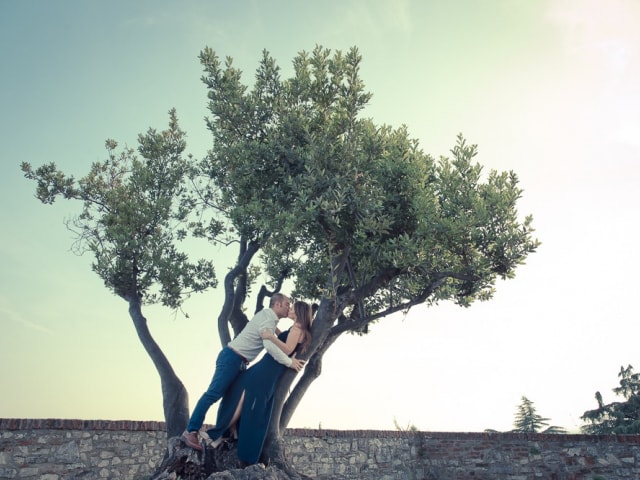 Eneda e Ludo a Villa Baiana Eneda e Ludo