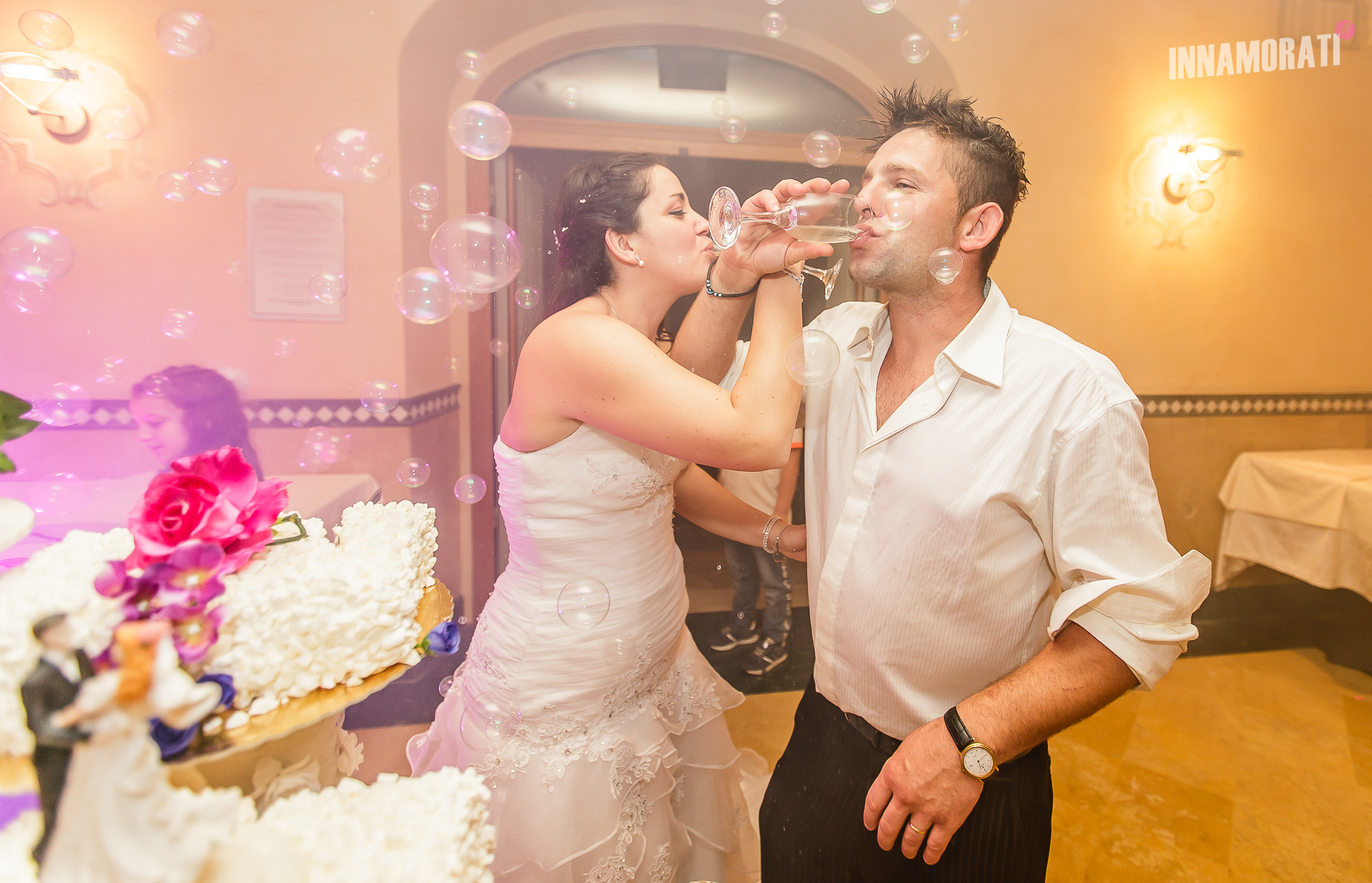 Sposi di Matrimonio innamorati