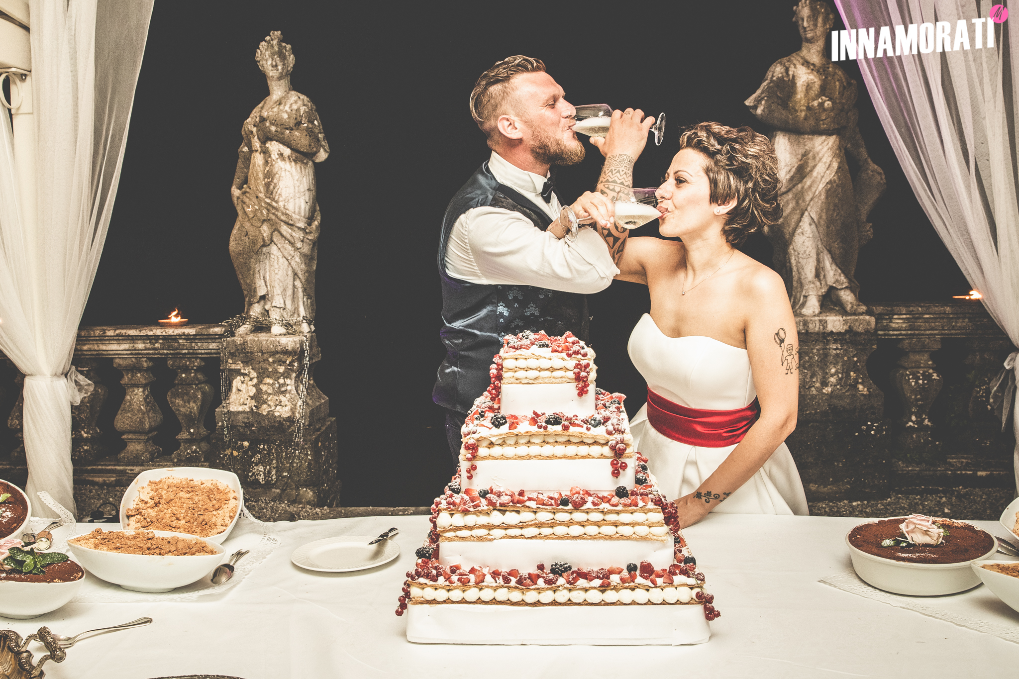 Trenzano torta matrimonio By Innamorati