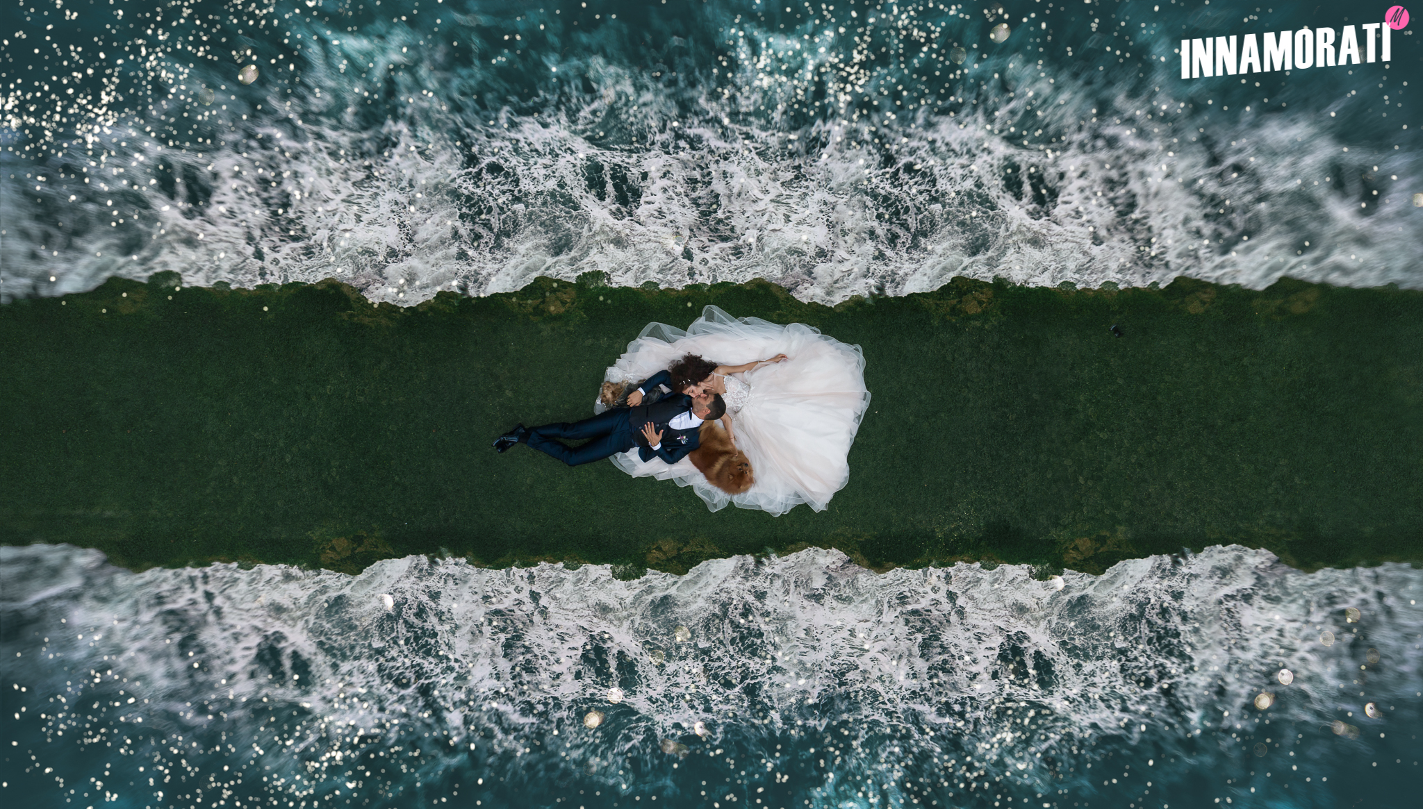 Drone Wedding lovers